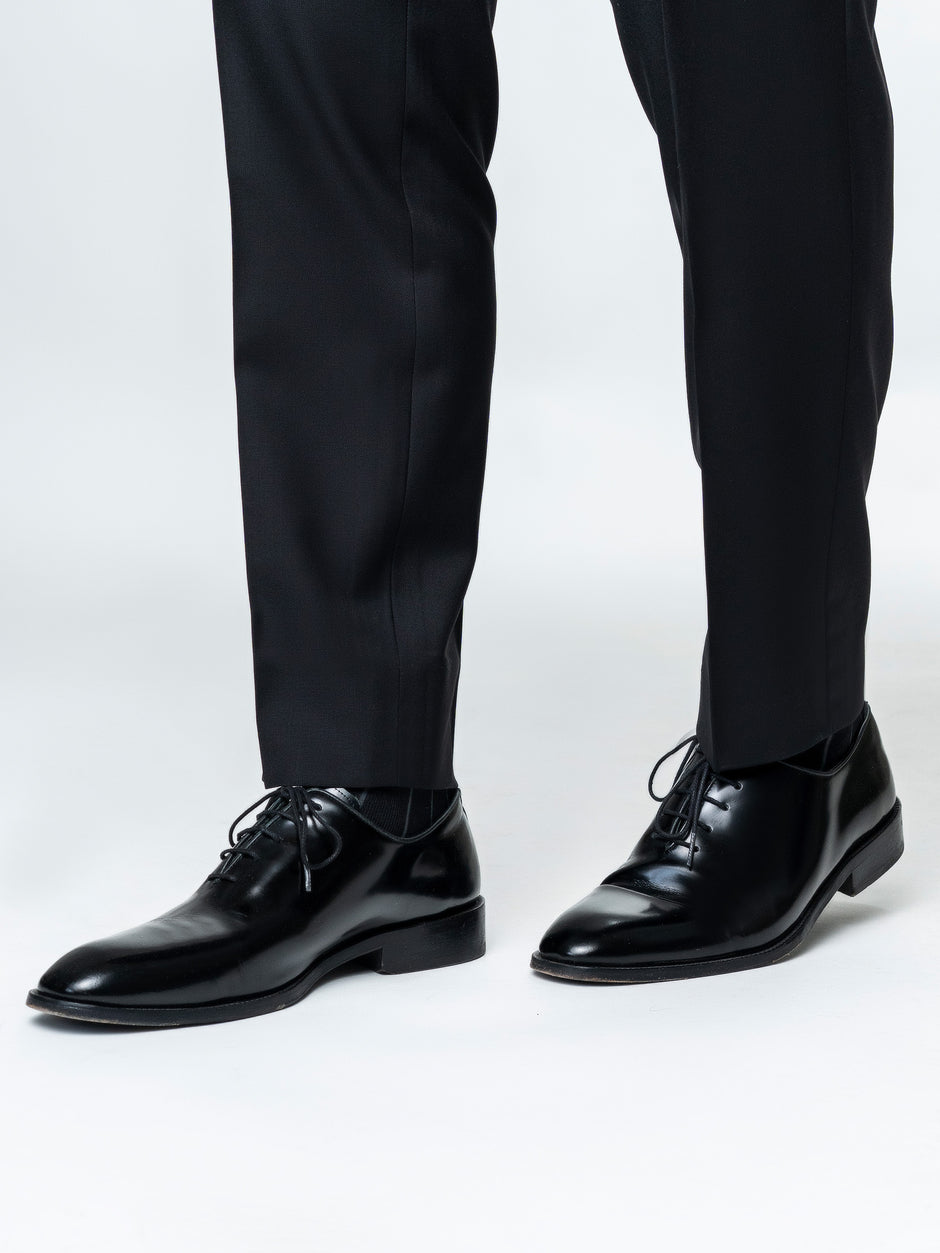 Costum Ceremonie Barbati Smoking Negru Lana Vitale Barberis BMan341 (9)