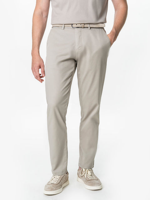 Pantaloni Barbati Chino Grej Deschis 100% Bumbac BMan0005