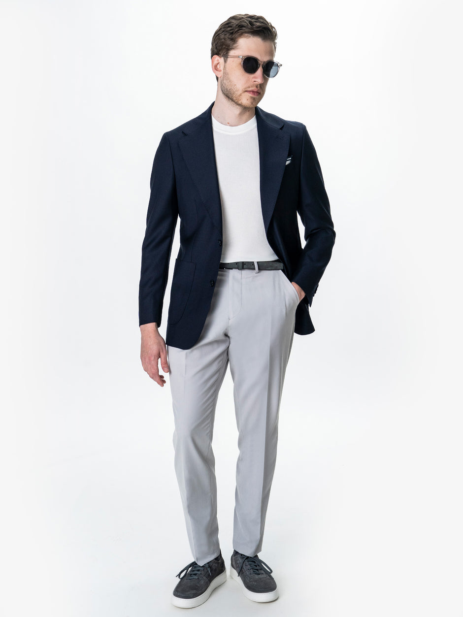 Tricou Barbati Rayon Alb BMan0102 (7)