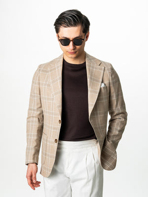 Sacou Barbati Bej Carouri Maro Vara Necaptusit Lana Vitale Barberis BMan0051
