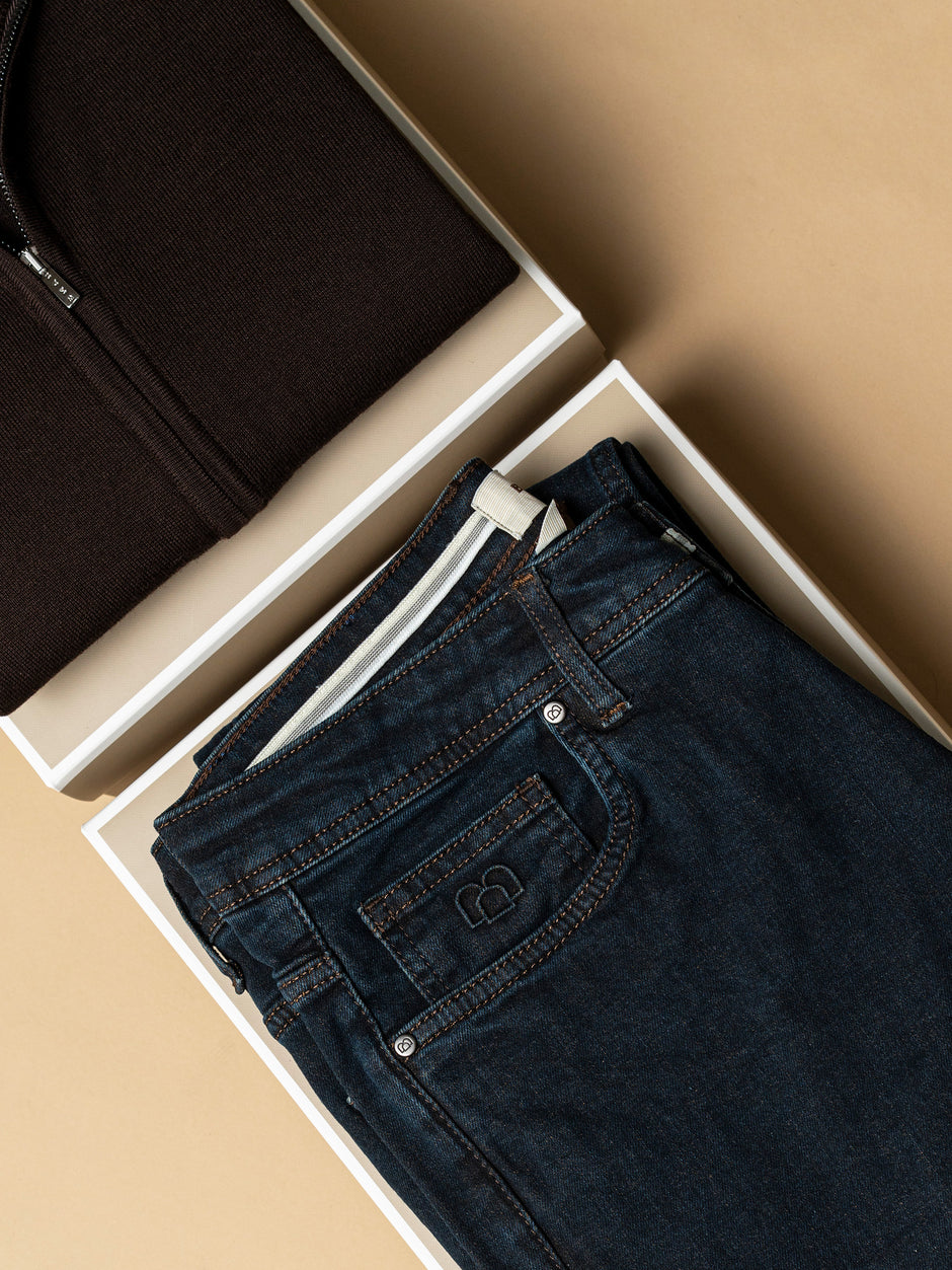 Pachet Cadou Barbati Pulover Cu Fermoar Si Blugi Bman0085 (3)