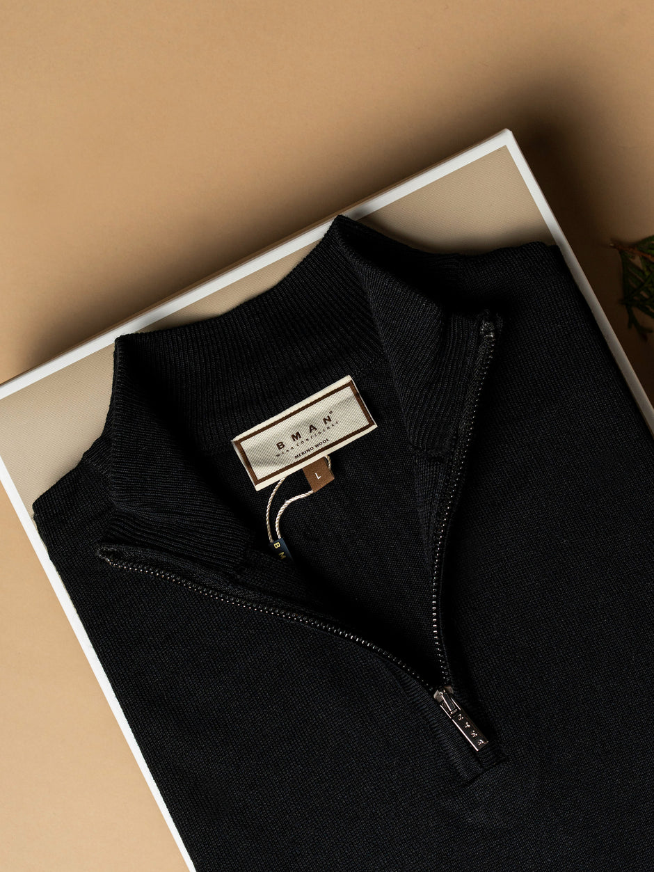 Pachet Cadou Barbati Pulover Cu Fermoar Si Camasa Bumbac Bman0020 (3)