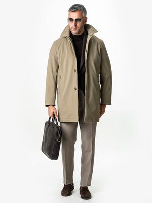 Geaca Tip Pardesiu Business Cappuccino BMan0001