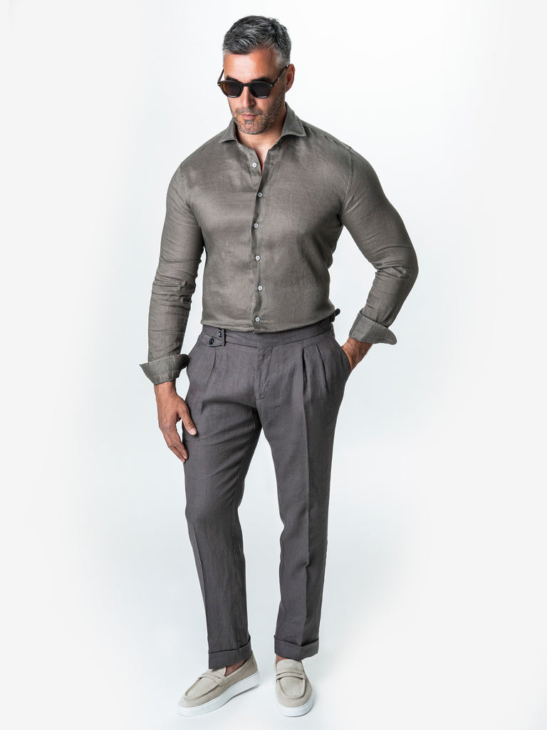 Pantaloni Gurkha Cu Pense - BMan.ro
