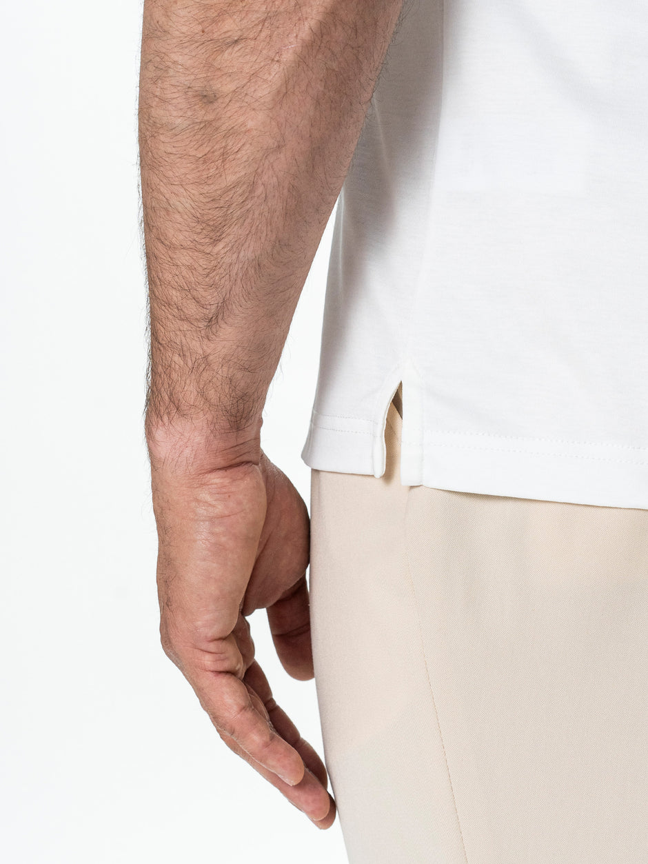 Tricou Barbati Alb 100% Bumbac Egiptean BMan280 (8)