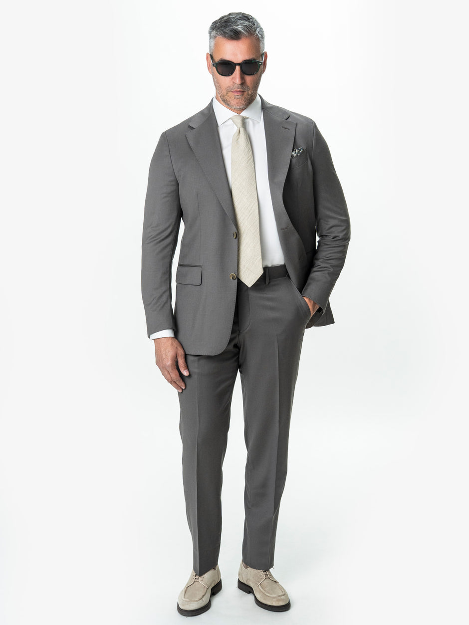 Costum Gri Grej Barbati Lana Vitale Barberis 120's BMan0051 (4)