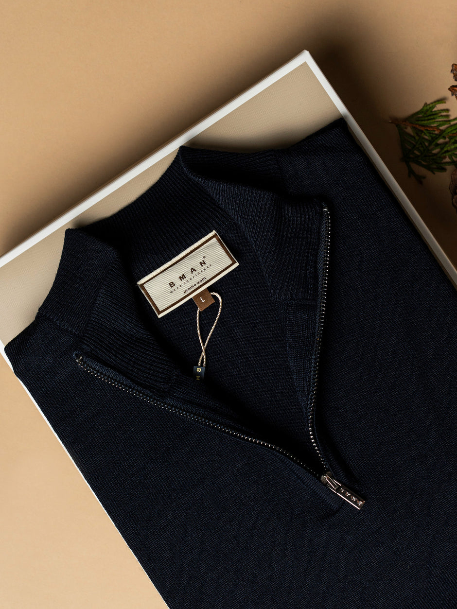 Pachet Cadou Barbati Pulover Fermoar Si Camasa Bman0021 (3)