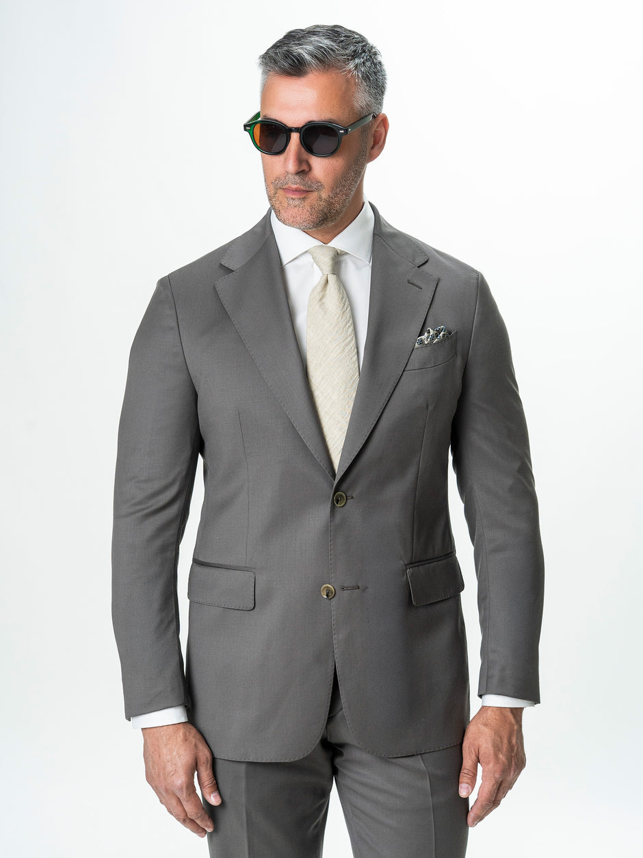 Costum Gri Grej Barbati Lana Vitale Barberis 120's BMan0051 (5)