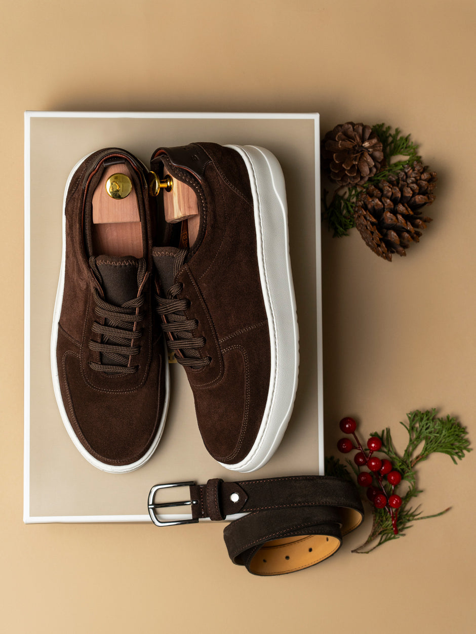 Pachet Cadou Barbati Incaltaminte Pantofi Cu Accesoriu Bman0091 (1)