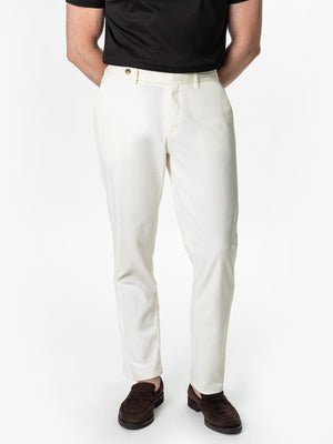 Pantaloni Barbati Chino Crem 100% Bumbac BMan0005