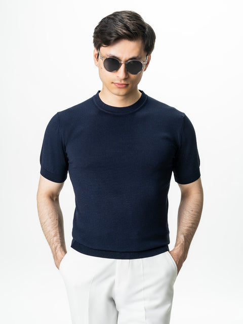 Tricou Barbati Rayon Bleumarin BMan0102