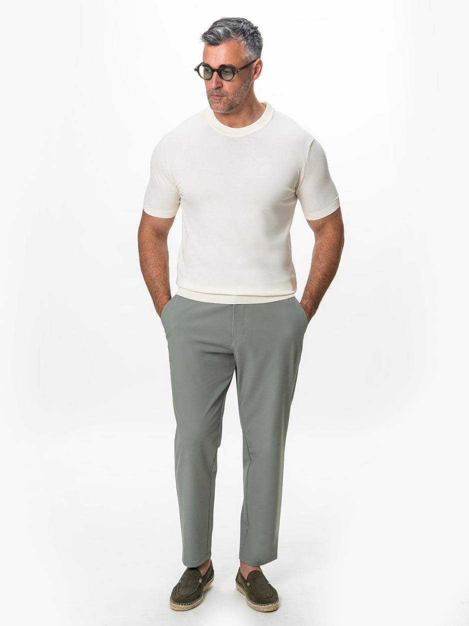 Tricou Barbati Rayon Off White BMan0102 (2)