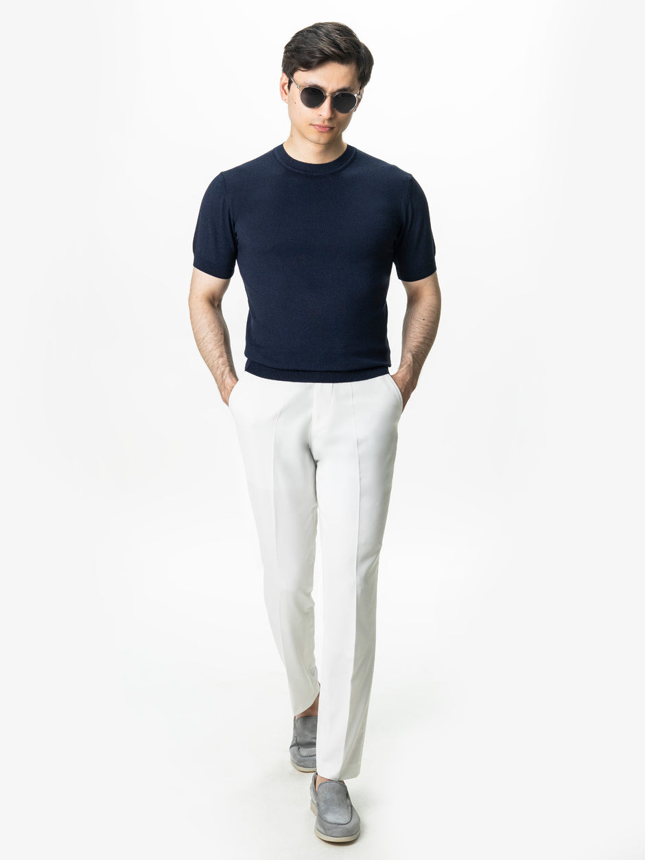 Tricou Barbati Rayon Bleumarin BMan0102 (6)