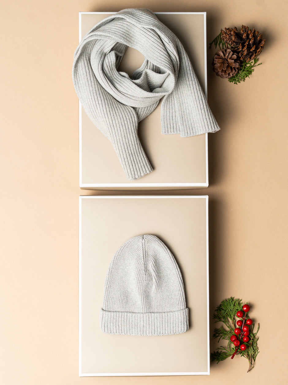 Pachet Cadou Barbati Cu Accesorii Fular si Fes Bman0044 (2)