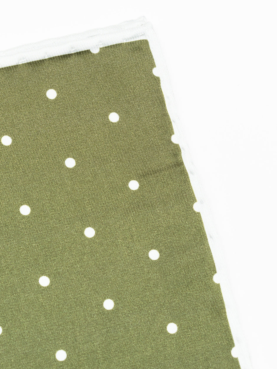 Batista Eleganta Barbati Verde Fistic Imprimeu Buline Albe BMan366 (3)
