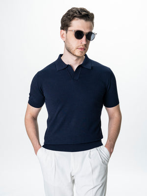 Tricou Polo Barbati Bleumarin Rayon BMan0100