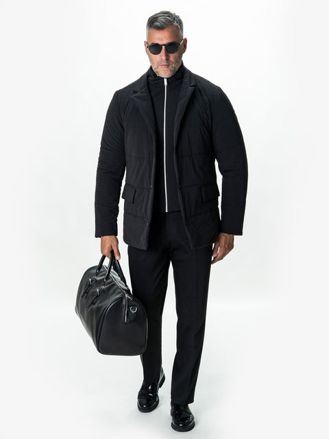 Geaca Barbati Neagra Sezon Rece BMan0004