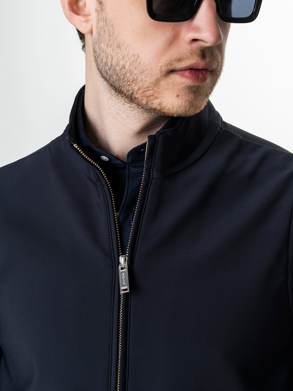 Vesta Premium Tip Jacketa Fara Maneci Bleumarin BMan0003 (9)