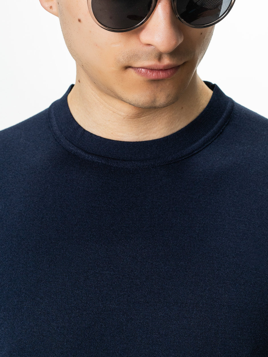 Tricou Barbati Rayon Bleumarin BMan0102 (4)