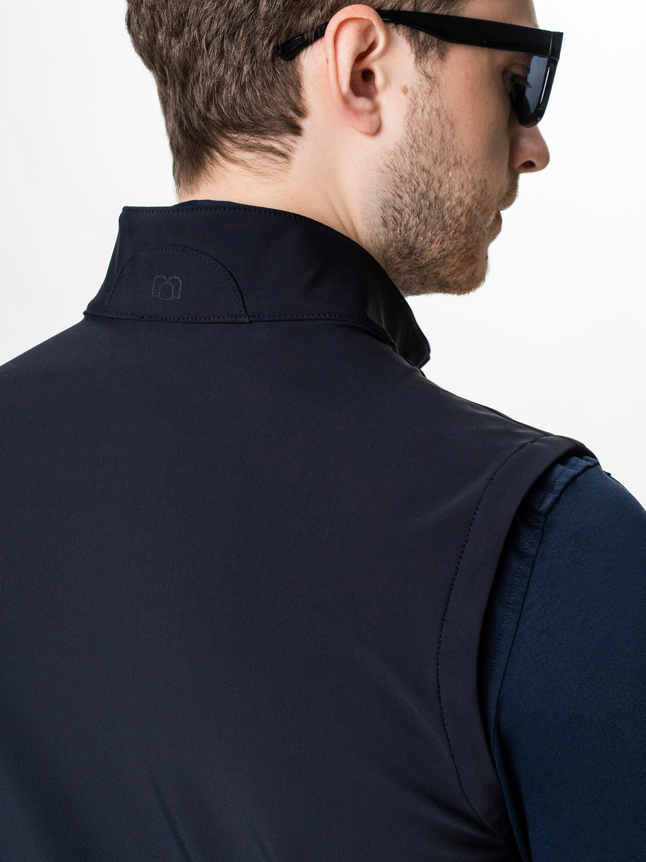 Vesta Premium Tip Jacketa Fara Maneci Bleumarin BMan0003 (5)