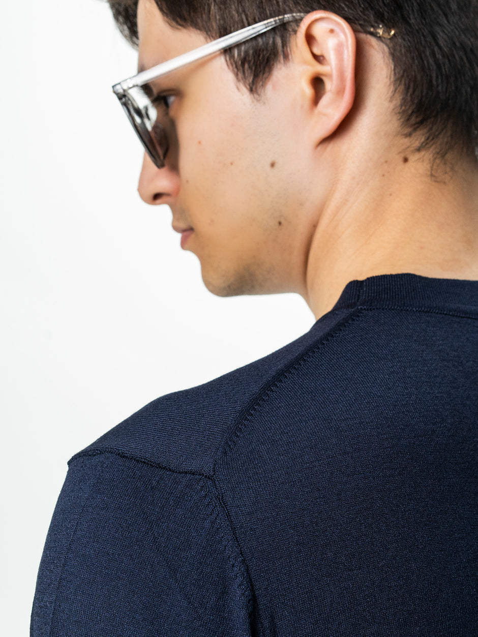 Tricou Barbati Rayon Bleumarin BMan0102 (5)