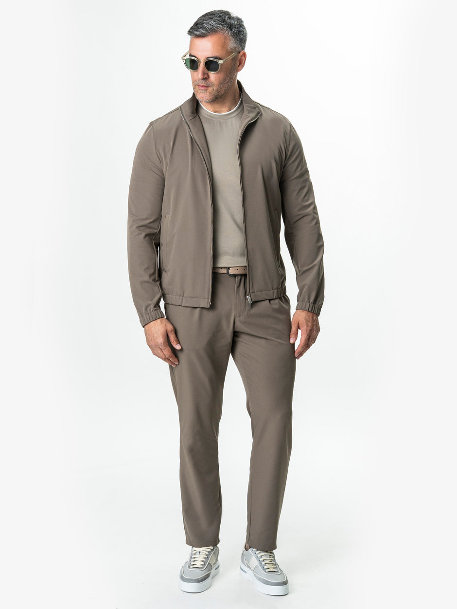 Tricou Barbati Grej Din Bumbac Egiptean Bman271 (2)