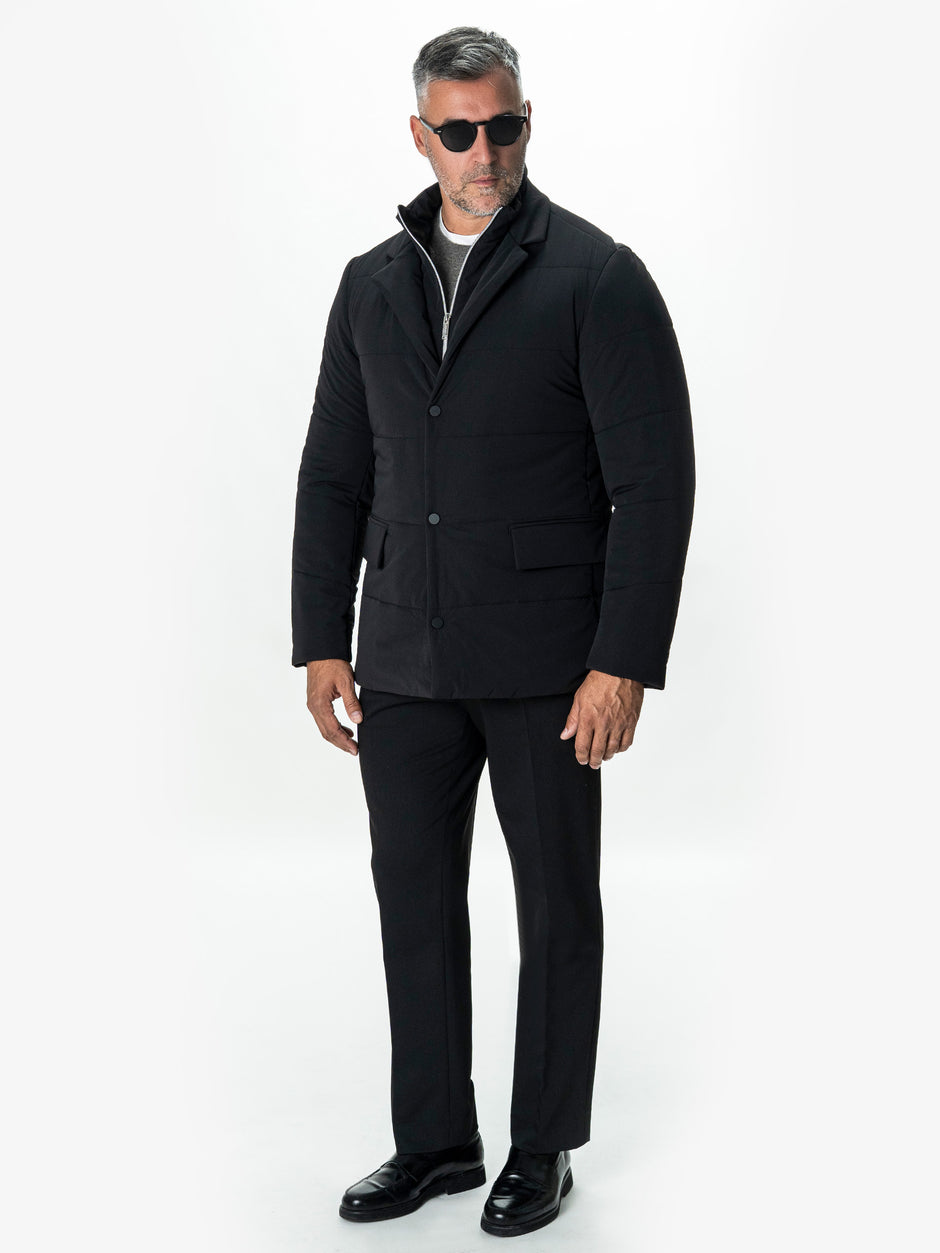 Geaca de Toamna Barbati Neagra BMan0004 (7)