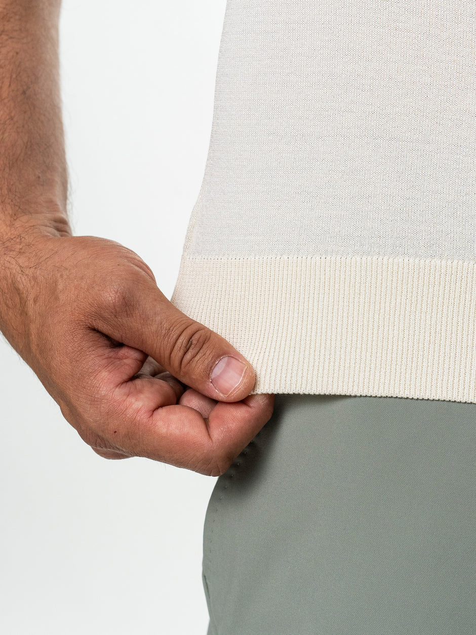 Tricou Barbati Rayon Off White BMan0102 (7)