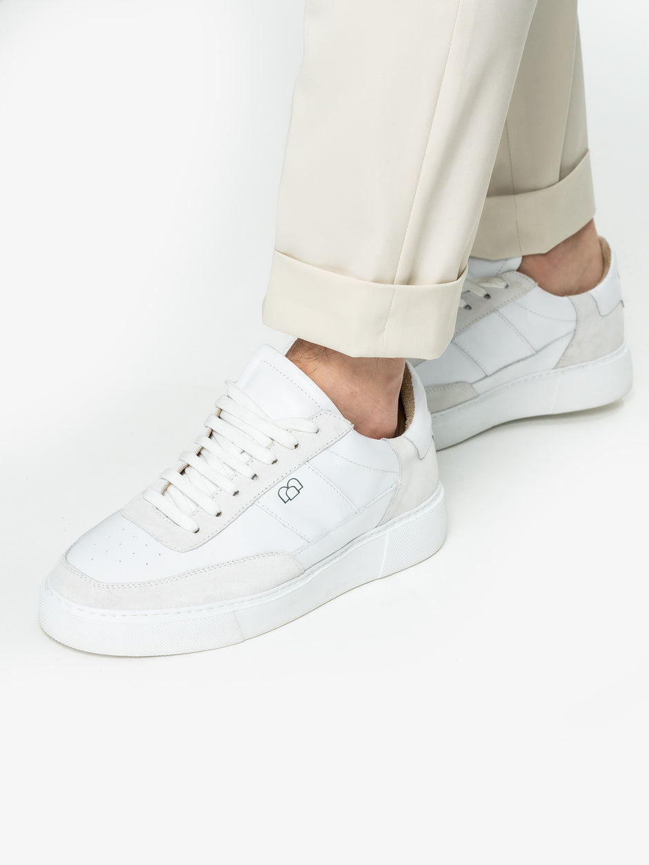 Pantaloni Cu Pense Barbati Vara Gurkha Crem Unt Bumbac BMan703 (4)