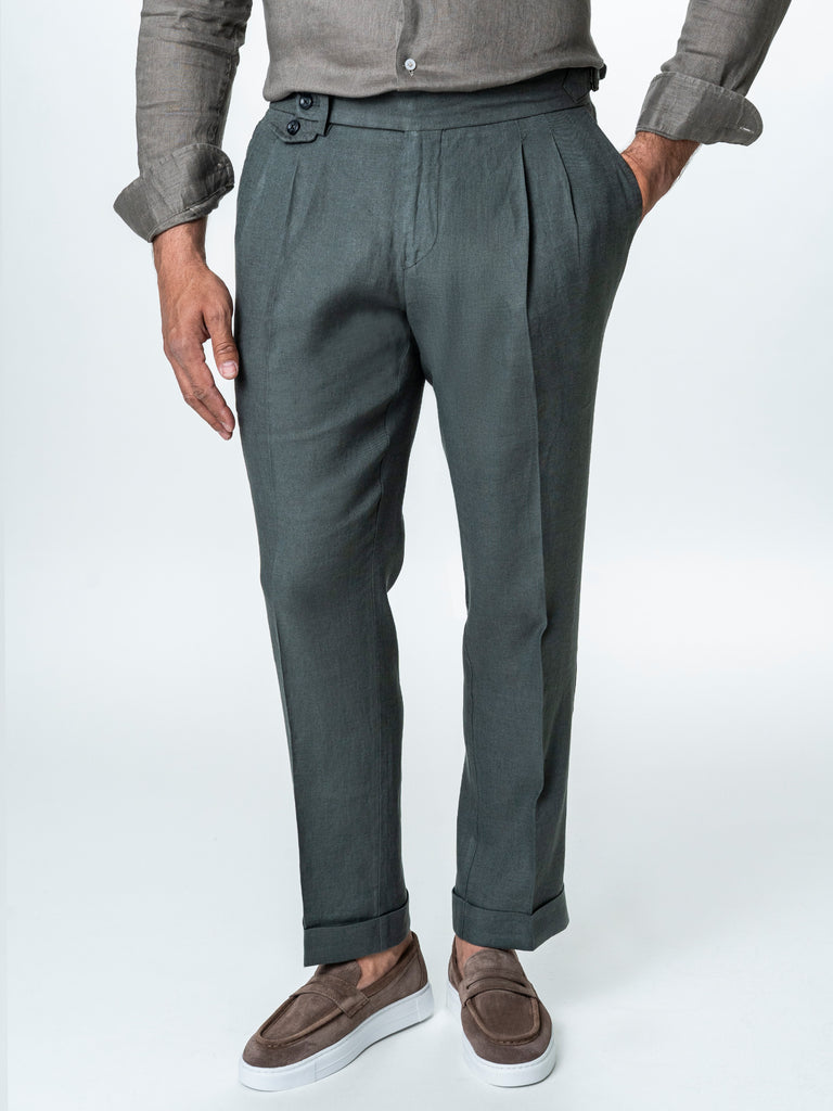 Pantaloni Gurkha Cu Pense - BMan.ro