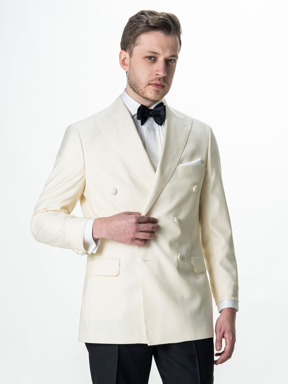 Costum Mire Smoking Crem Lana Vitale Barberis BMan342 (2)