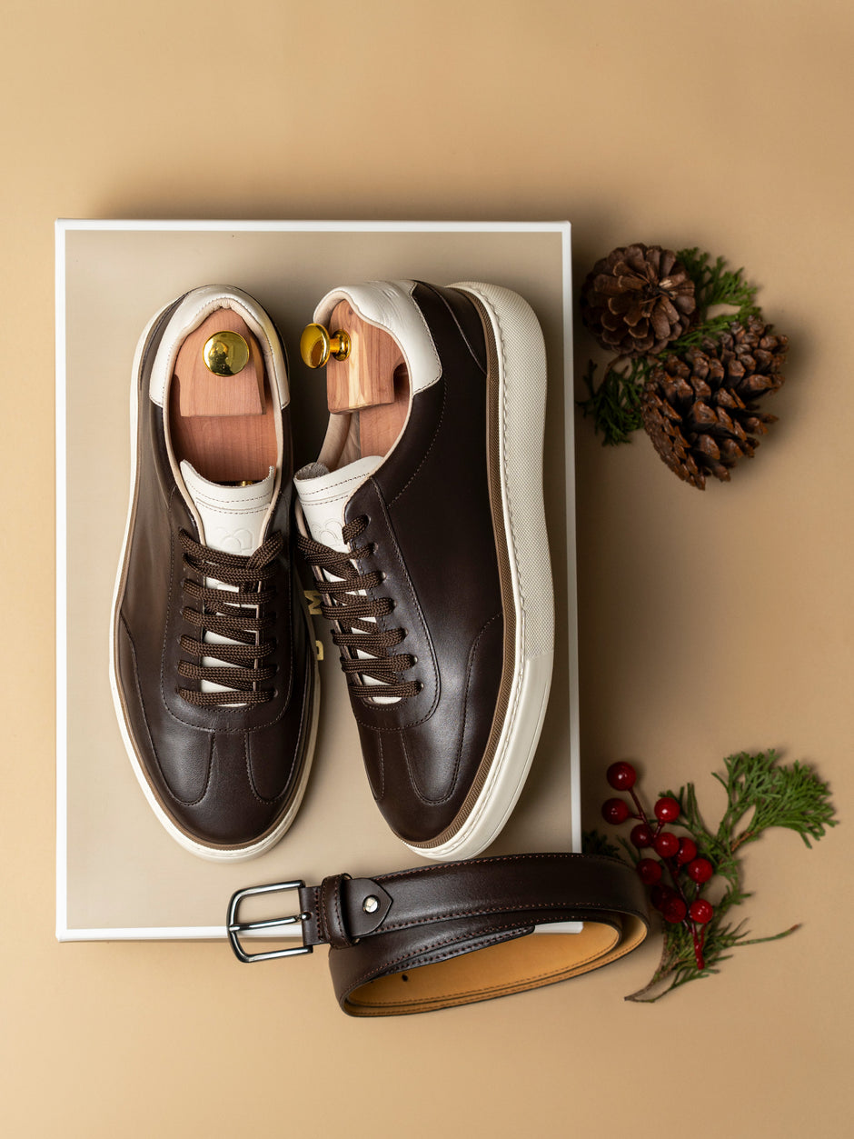 Pachet Cadou Barbati Incaltaminte Pantofi Cu Accesoriu Bman0090 (1)