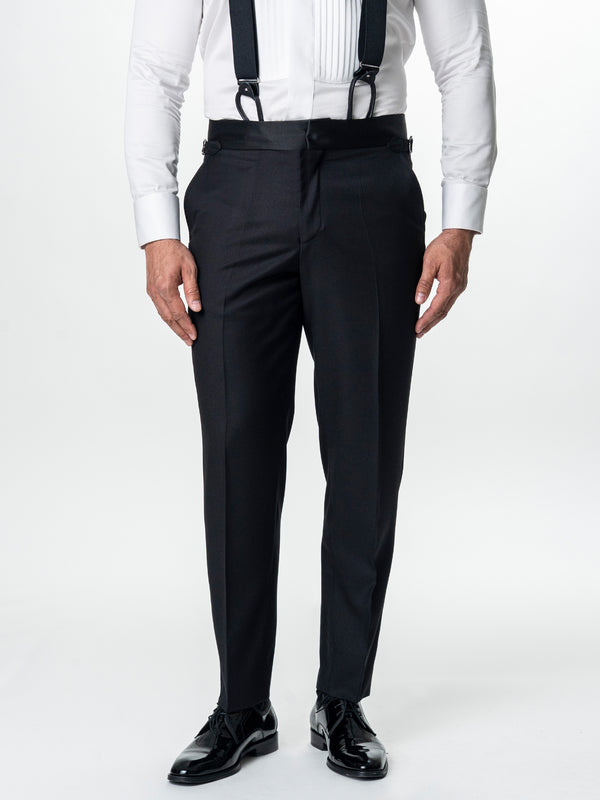 Tinuta Completa Mire Negru Gala&Ceremonie Lana Vitale Barberis BMan001 (5)