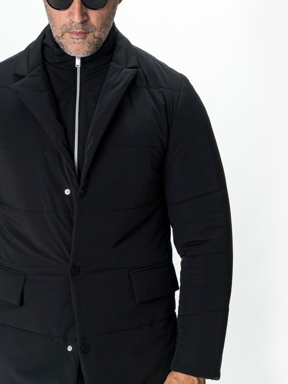 Geaca de Toamna Barbati Neagra BMan0004 (4)