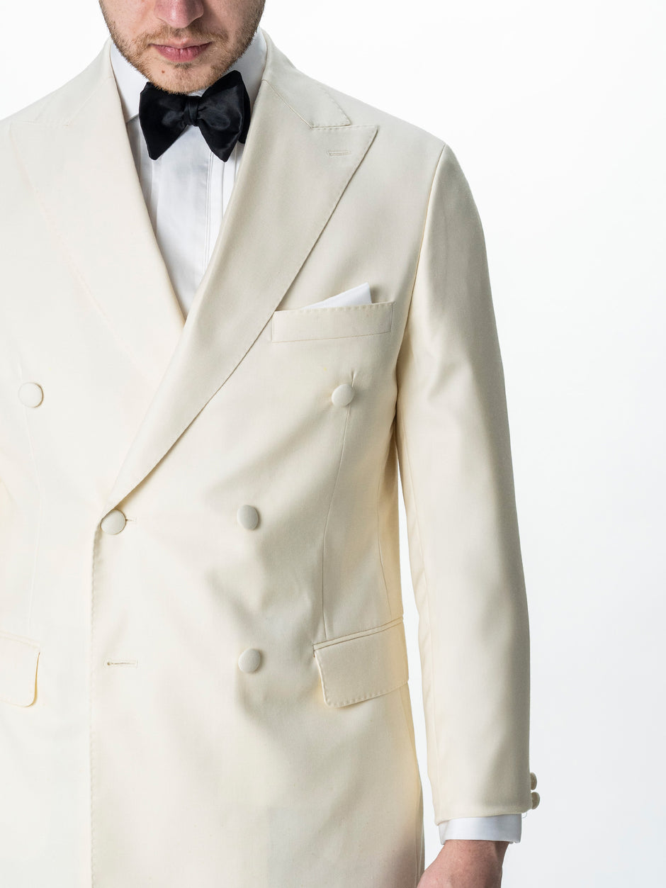 Costum Mire Smoking Crem Lana Vitale Barberis BMan342 (6)