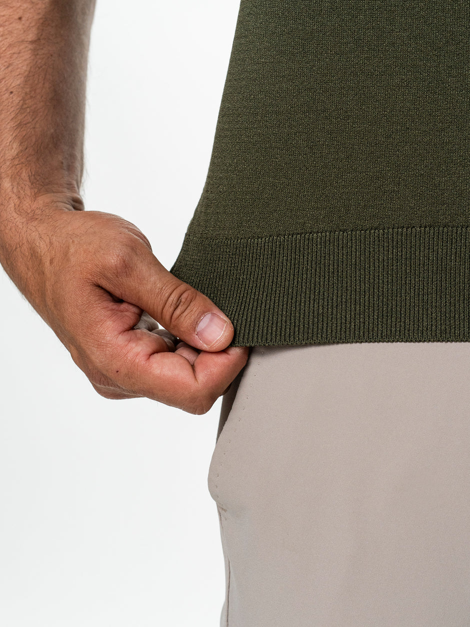 Tricou Barbati Rayon Kaki BMan0102 (7)