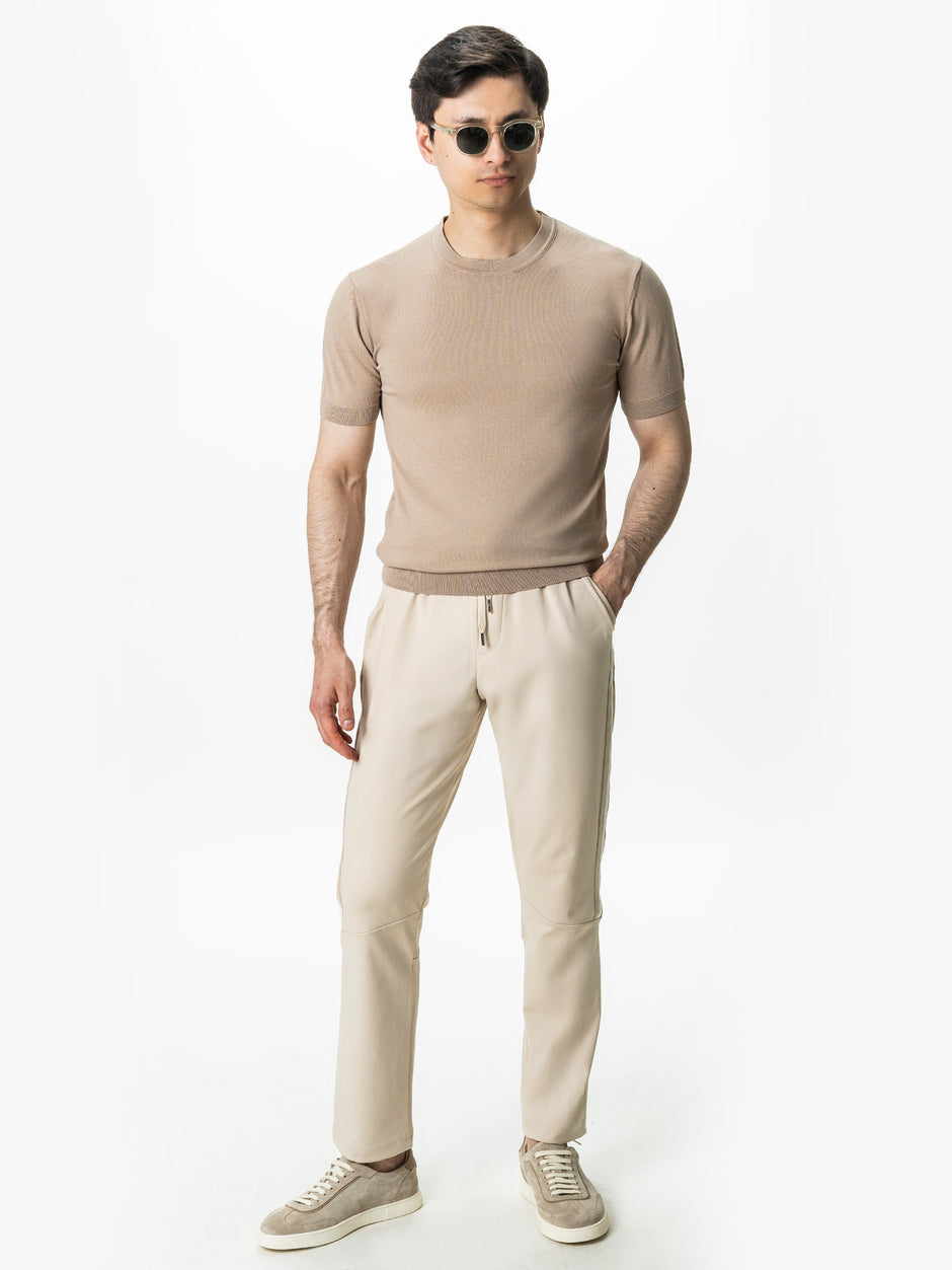 Tricou Barbati Rayon Bej BMan0102 (2)