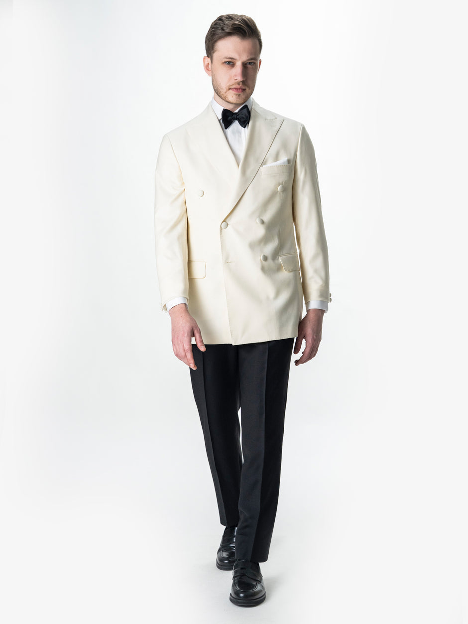 Costum Mire Smoking Crem Lana Vitale Barberis BMan342 (1)