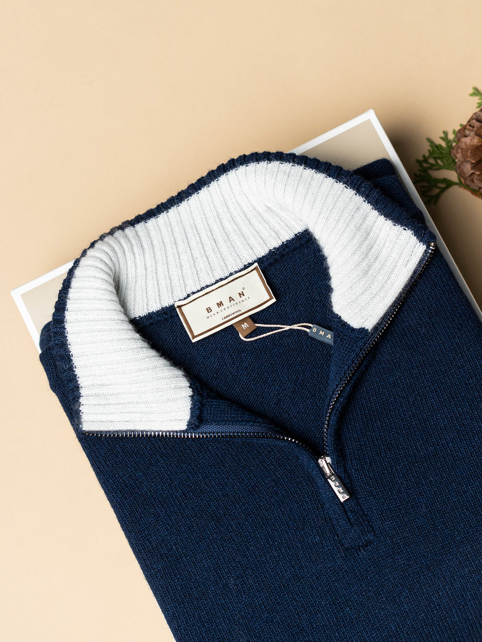 Pachet Cadou Barbati Pulover Cu Tricou Bman0116 (3)