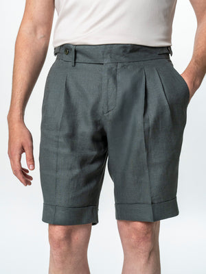 Pantaloni Scurti Barbati Gurkha 100% In Natural Kaki BMan180