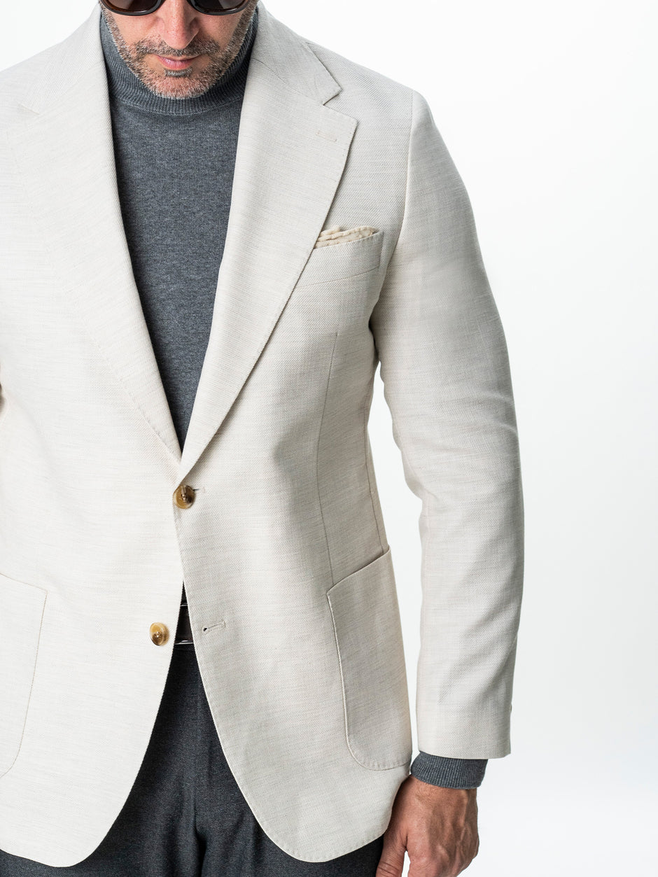 Sacou Barbati Crem Vara Necaptusit Lana Vitale Barberis BMan0050 (5)