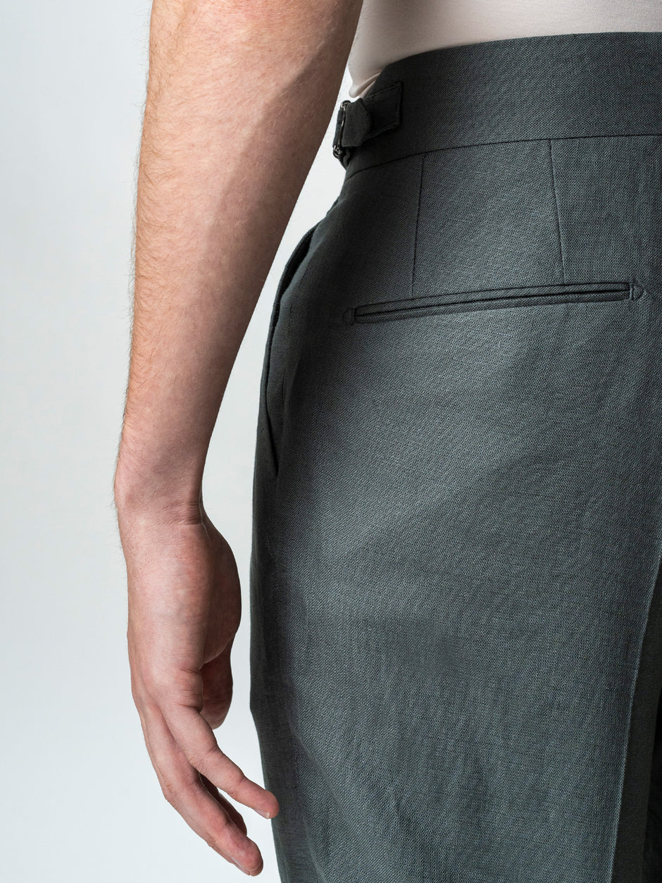 Pantaloni Scurti Barbati Gurkha 100% In Natural Kaki BMan180 (5)