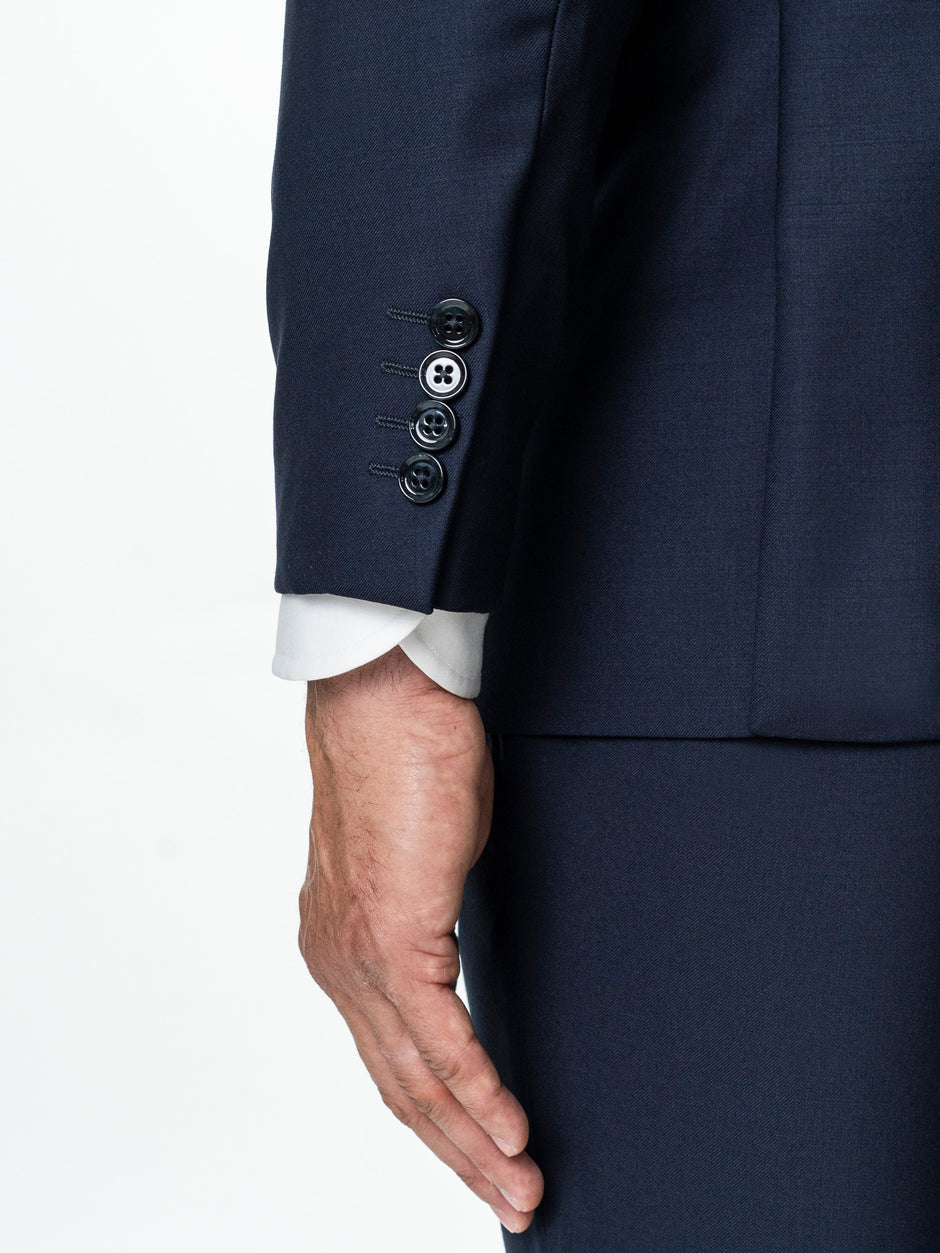 Costum Bleumarin Doua Randuri Barbati Lana Vitale Barberis Super120's BMan0052 (11)