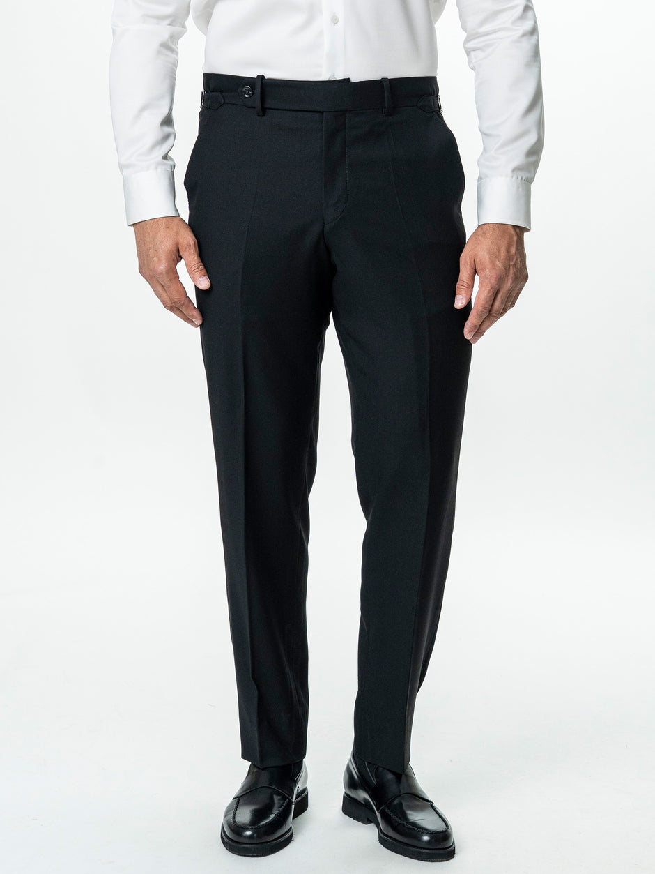 Costum Negru Barbati Lana Vitale Barberis 120's BMan0051 (5)