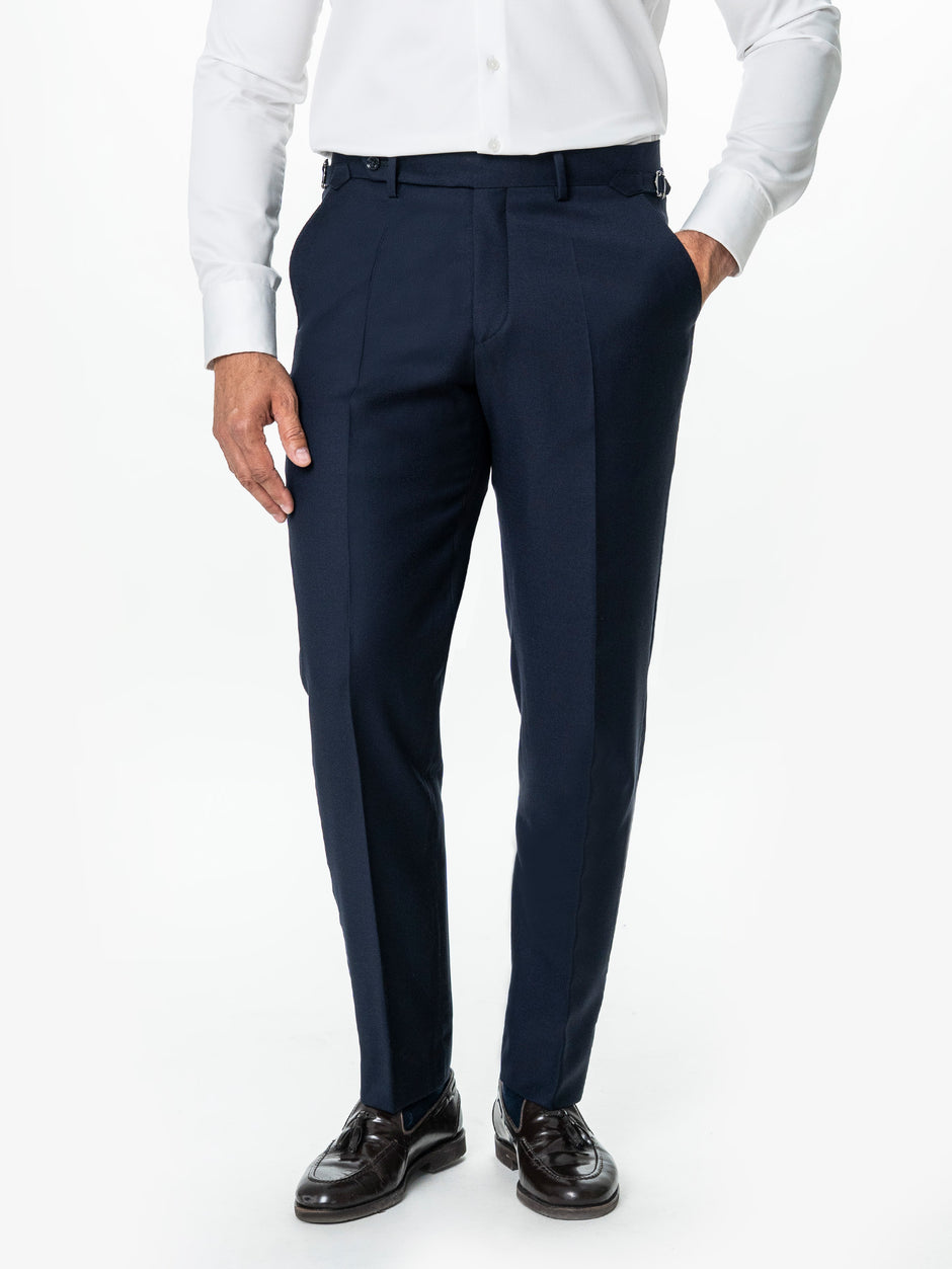 Costum Bleumarin Doua Randuri Barbati Lana Vitale Barberis Super120's BMan0052 (6)
