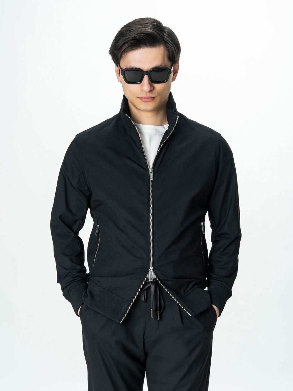 Geaca Barbati Tip Jacheta Neagra BMan BMan0007 (5)