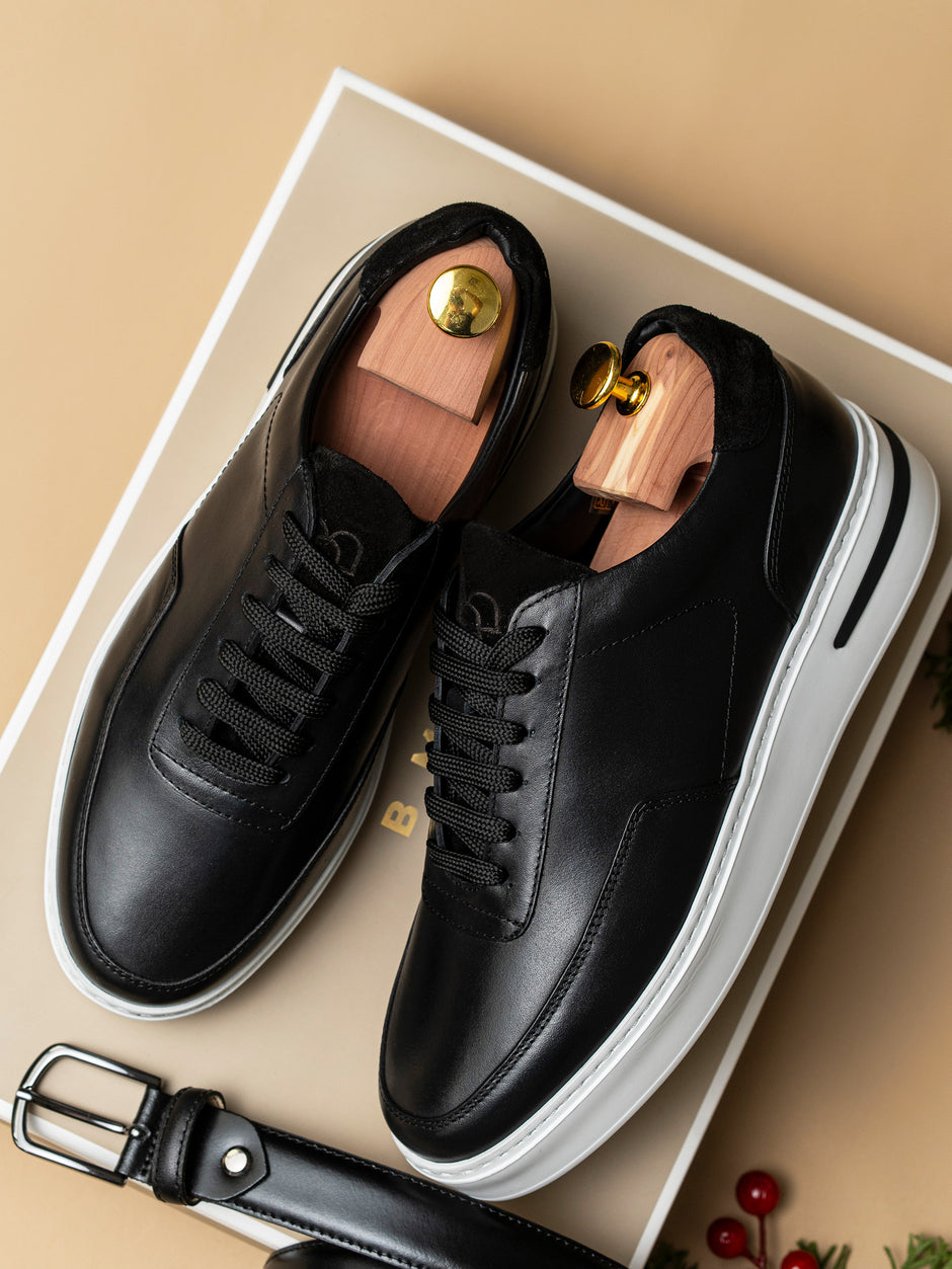 Pachet Cadou Barbati Incaltaminte Pantofi Cu Accesoriu Bman0095 (2)