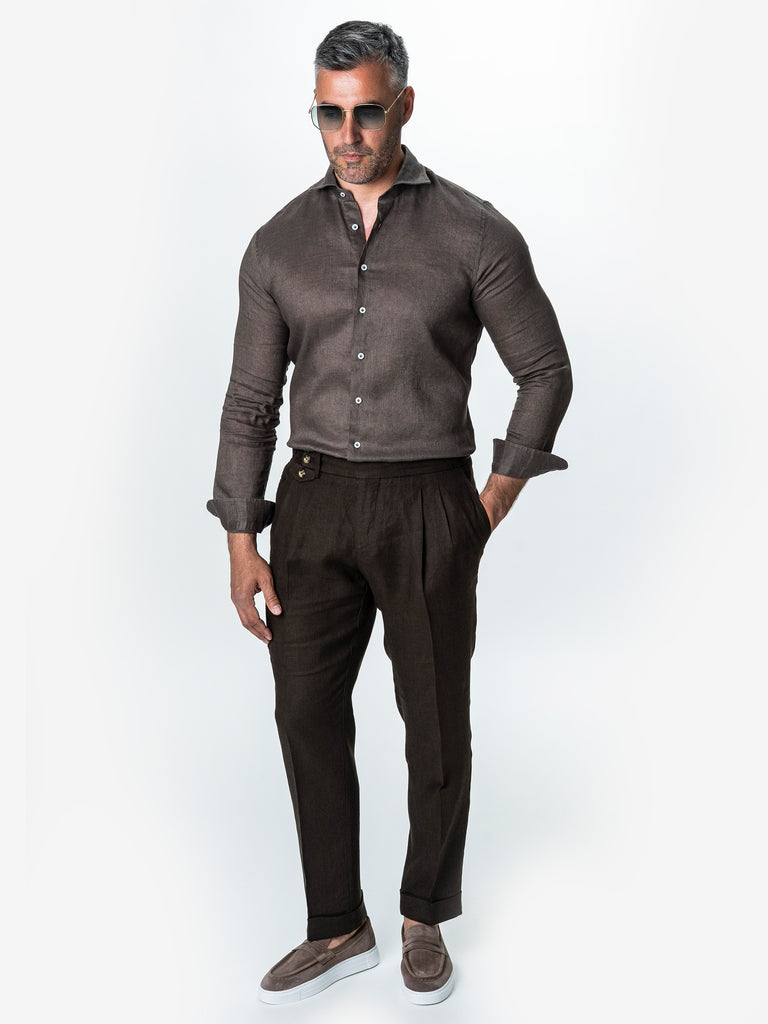 Pantaloni Gurkha Cu Pense - BMan.ro