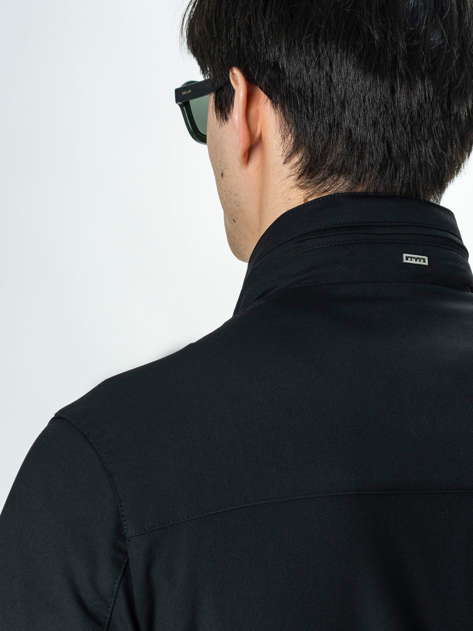 Geaca Barbati Tip Jacheta Neagra BMan BMan0007 (10)