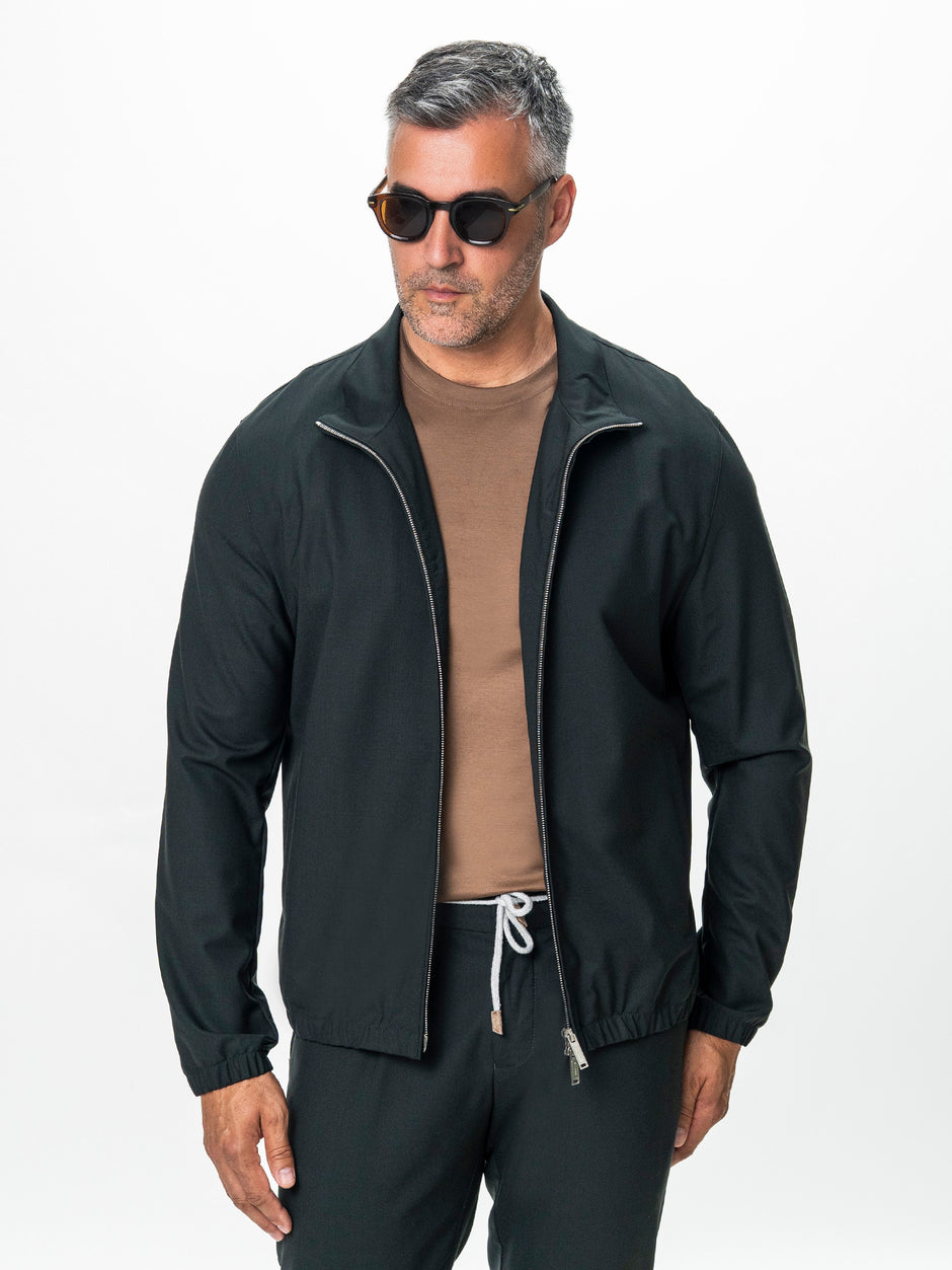 Geaca Verde Inchis Barbati BMan0002 (7)